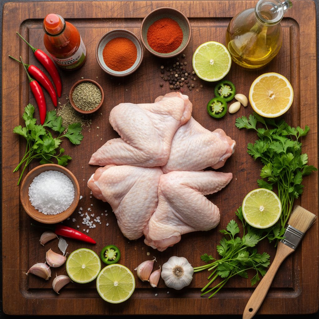 Receta alitas pollo: Ingredientes para Como preparar unas Deliciosas