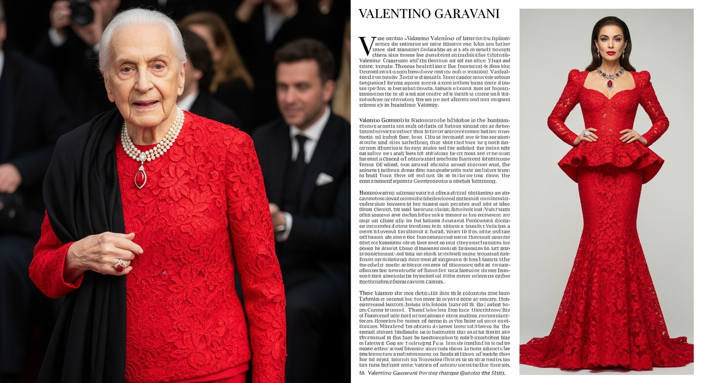 Valentino garavani legado moda: Como afecta a diferentes sectores
