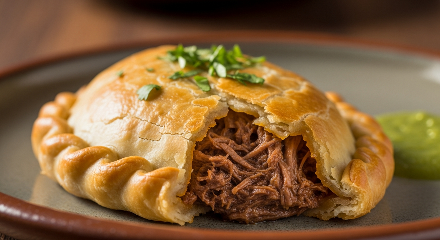 La carne mechada: el alma de la empanada venezolana