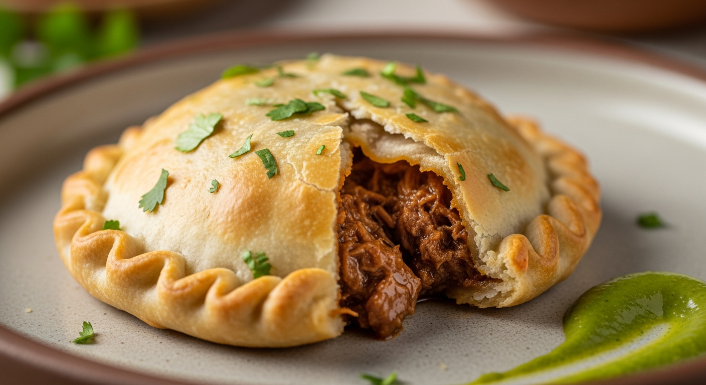 Variaciones de la empanada de mechada por region