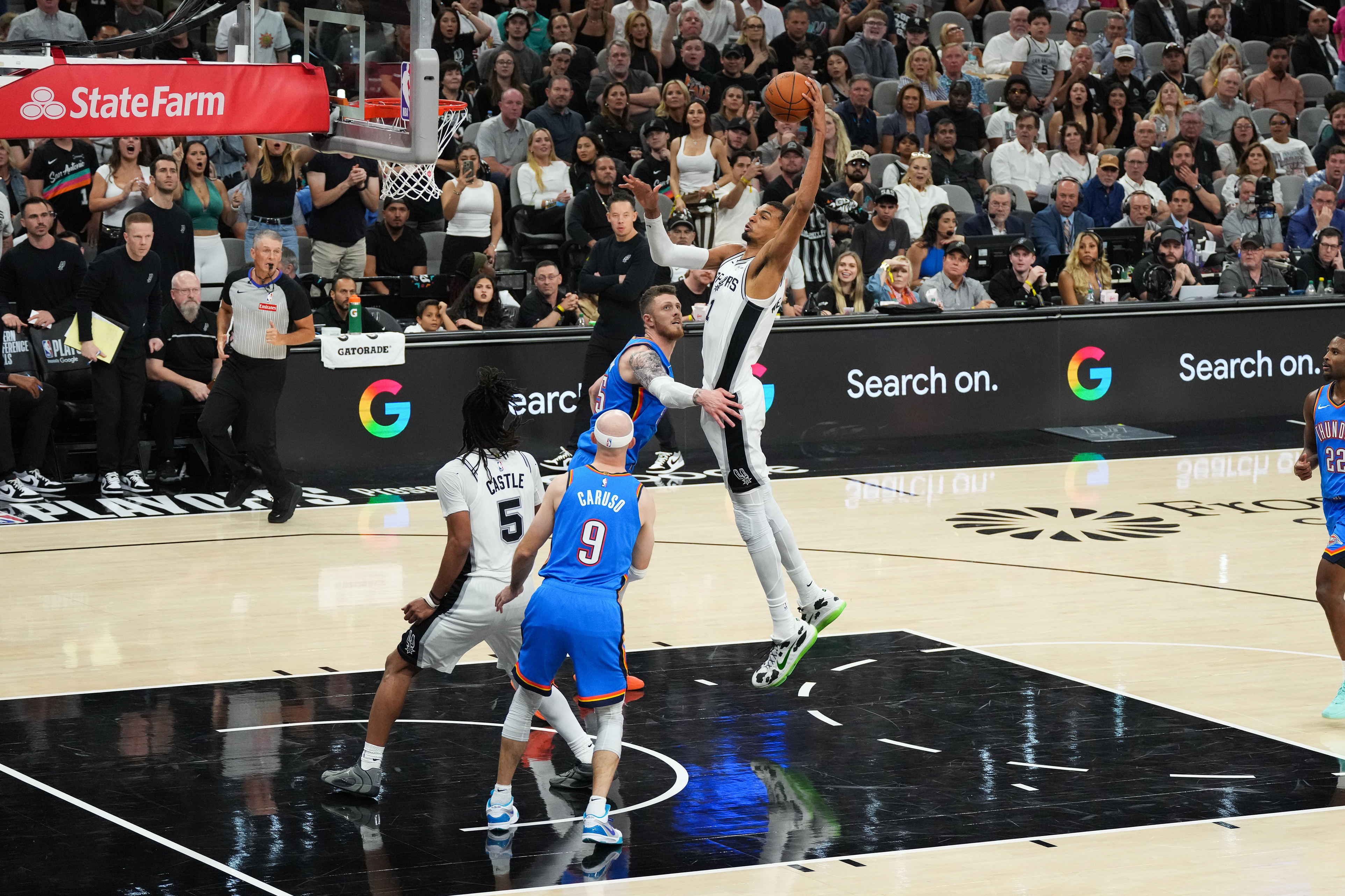 NBA Playoffs: Spurs igualan la serie ante Thunder