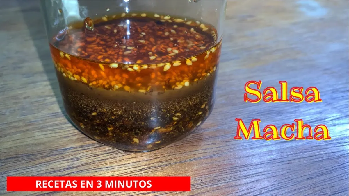 Deliciosa Salsa macha y como preparar.