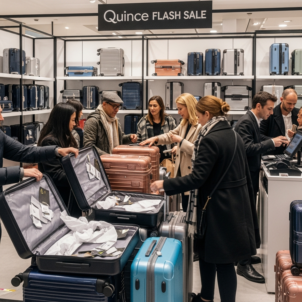 Venta relámpago de Quince: Maletas virales y cashmere en 24h
